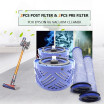 2pcs Post Filter Y 2pcs Pre Filter HEPA Motor Filter Replacement Para Dyson V6 Aspirador