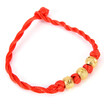 New Bracelet Red Rope Bangle Lucky Beads Couple Bracelets on the Leg for Women Cord String Line Handmade Jewelry Gifts for Lover