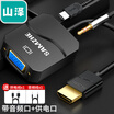 Yamazawa SAMZHE HDMI revolution DVI female converter DVI245 DVI-I turn HDMI two-way computer TV projector adapter SZ-33