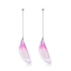 925 sterling silver lovely bead Wool ball long style are very personality&beautiful earrings specially designed for you