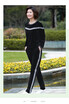 The new autumnwinter 2018 middle-aged womens casual sport suit has two loose sets of golden fleece