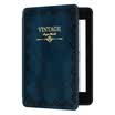 Natusun only adapts to the new 2018 Kindle Paperwhite 4 electronic paper book reader retro magic book case light sleep shell dark blue