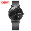 DOM M - 302BK - 7M Reloj De Cuarzo Para Hombres Con Correa De Acero Inoxidable