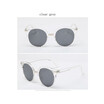 European&American antique sunglasses ladies Han edition V toads circular frames