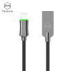 MCDODO CA - 390 Knight Series 8 Pin 24A Carga Rápida Desconexión Automática Cable De Sincronización De Datos Con Linterna 18M Para IPhone XS  XR