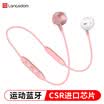 Lanston T6 wireless Bluetooth headset TWS binaural earbuds waterproof&sweat-proof mini ultra small invisible sports in-ear headphones single ear separation black