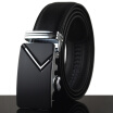 xsby Mens Belt Buckle Automatic Buckle Business Belt Casual Pants Belt