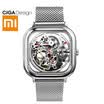 XIAOMI CIGA Design watch hollow mechanical watch MY series fashion waterproof men&women automatic mechanical watch double-sided hollow black