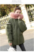 Cotton-padded jacket 2018 ladies Korean fashion relaxed warm warm hat fur collar cotton jacket leisure cloak down jacket