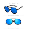 Mens ladies fashionable&colorful sunglasses Korean version round frames sunglasses retro sunglasse