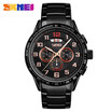 SKMEI Three Dial Date Display Quartz Watch
