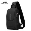 MARK RYDEN TSA Lock Crossbody Men Bag Impermeable USB Paquete De Cofre De Carga Mensajero De Viaje Corto Bolso De Hombro Para Hombre