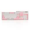 Black Jue AJAZZ Assassin II alloy mechanical keyboard AK35i PBT version powder white black axis game backlight office computer notebook eat chicken keyboard