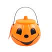 Nuevas y nuevas bellas artes Halloween con tapa cubo de calabaza dulce tarro lindo creativo decoración divertida regalos para niños portátil caja pequeña caja de dulces clásico 18cm 18cm