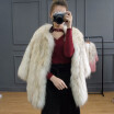 outdoor warm jacket natural fox fur women winter coat real fur vest furry coat hot new discount price urban fashion