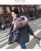 Winter 2018 down jacket female big wool collar student bread jacket Korean version is thicker cotton clothes down coats