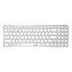 Rapoo E9300 keyboard wireless bluetooth keyboard office keyboard ultra-thin portable keyboard 98 key computer keyboard notebook keyboard white self-operated