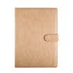 Jinlongxing Glosen notebook child notebook business notebook student manuscript office meeting record book 200 page A5 magnetic buckle book 8253 brown