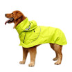 Nuevo Impermeable Tela De Nylon Impermeable Grande Para Perros Impermeable De Cuello Alto Ajustable Gorra Desmontable Mediana Perro De Pelo Dorado