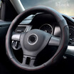 1pcs Car accessory fashion Multi-color Breathable Micro Fiber Leather 363840cm car Steering Wheel Cover comfortable protection