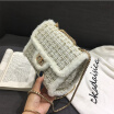 Tide Ins Super Fire Bag Female 2019 Nuevo Bolso Cuadrado Pequeño Bolso De Mensajero De Lana De Moda Bolso De Hombro De Cadena Salvaje