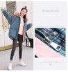 The 2018 new winter loose cotton-padded female fashion sister cotton-padded jacket trend of the long Korean version of joker