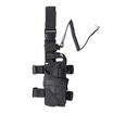 Outdoor Hunting Shooting Gear Holster Thigh Leg Gear Holster Pouch Wrap-around with Coil Lanyard