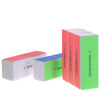 5pcs Nail Art Files Nail Buffer Block Polishing Tool Manicure File Professional Nail Shiner Nail Salon Tool