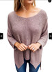 Loose leisure nine point sleeve sweater