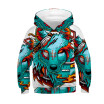 AOWOFS Christmas 3D Digital Printing New Plus Size Mens Hoodies Parent-child Sweater Kids hoodie Womens Pullover Hoodie QYDM153-TZ028