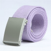 8-color candy trend fashion new unisex belt canvas belt mens belt