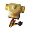 Sensor De Flujo De Calentadores De Agua Interfaz Hall Medidor De Flujo Fuente De Agua Potable G12 DN15 03-10Lmin 15MPa DC3-24V