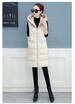 The new Korean version of the golden fleece vest is a sleeveless hooded jacket