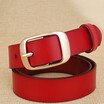 Women Casual Jeans Belts Fashion Pin Buckle Leather Waistband Accessories