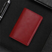 Mens Leather ID Credit Card Holder RFID Protector Money Wallet Clip Card Case