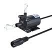 Bomba de agua de aceite sin escobillas sumergible de tamaño doble y tamaño compacto Ultra silenciosa Máx Lift 5M 450L H DC 12V para Fish Tank Aquarium Founta