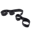 Sex Toys Wrist And Ankle Handcuffs SM Men Women Couples Bed Banding Straps Adjustable 2 Kinds of Styles Black