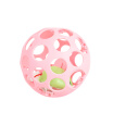 TPR Plastic Squeaky Desmontable Teaser Cat Toy Puzzle Ball Bola Resistente Al Rayado Ejercicio Rodante Bola Rodante