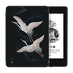 Bai Tu only adapts to the new 2018 Kindle Paperwhite 4 painted protective cover Amazon e-book reader sleep shell black flying crane