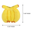 Juguetes Para Perros De Peluche Para Mascotas Muñeca En Forma De Plátano Amarillo Gatos De Cachorro Juguete De Entrenamiento Chirriante Para Molar De 