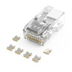 An Di AD six types of crystal head needle contact plated 18K gold RJ45 engineering class Gigabit crystal head crystal head sheath wall nail set each 2 An Di AD six types of crystal head needle contact plated 18K gold RJ45 engineering class Gigabit crystal head crystal head sheath wall nail set each 2