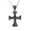 Stainless Steel Cross Necklace For Men Woman Punk Cute Vintage Rock Hiphop LP0017