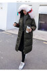 2018 autumn&winter new down womens long long big hair collar thick size Korean version of cotton jacket female fashion