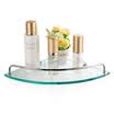 Hai Li 63021 Bathroom Glass Commodity Holder 1 Layer