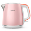 PHILIPS HD9348 Electric Kettle 304 Stainless Steel Boil-Dry Protection 1L Pink