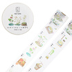 Kinbor 120 sheets of B6 grid hand book hand book notepad square lattice stationery notebook the birds dark green DTB40057