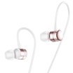 Baseus Headphones ENCOK-H-04 Stereo Subwoofer Headphones Telefono Headphones with Microphones Compatible with 35MM Rose Gold