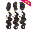 Braid in Bundles Unprocessed Brazilian Virgin Hair Body Wave 3 Bundles 120gPc Braid in Virgin Human Hair Extension
