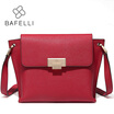BAFELLI new arrival women split leather hobos fashion hasp bolsa feminina red brown crossbody bags for women messenger bags