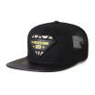 LACKPARD male&female summer fashion leisure mesh baseball cap hip hop hat black